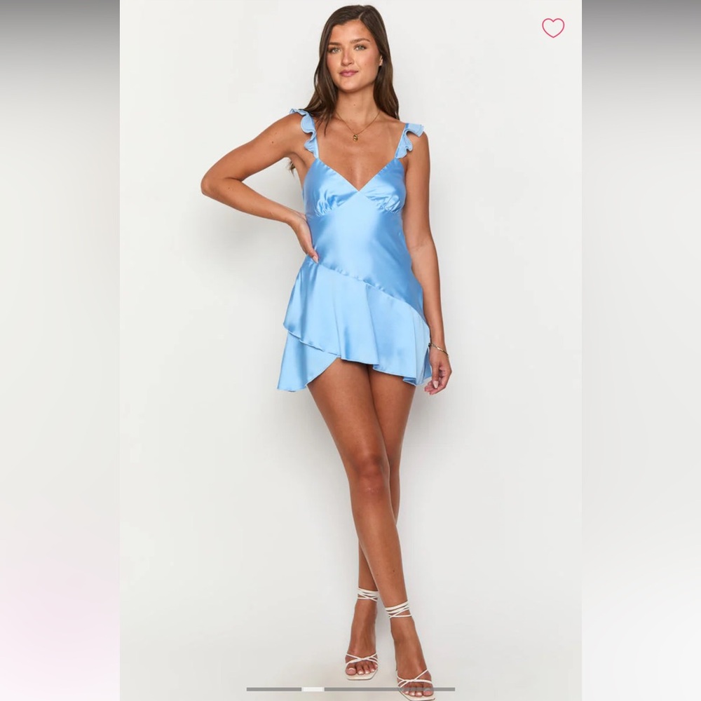 Beginning Boutique Mabel Blue Mini dress